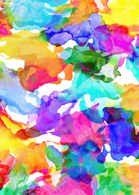 Watercolor Paint Splats