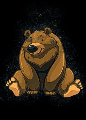 Brown Bear cartoon