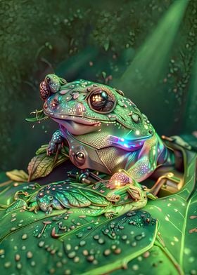 Crystallized Frog