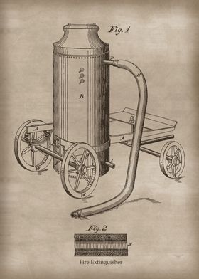 Vintage Fire Extinguisher