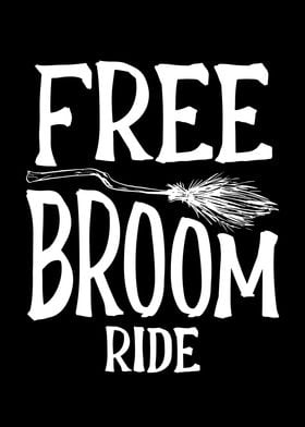 Free broom ride