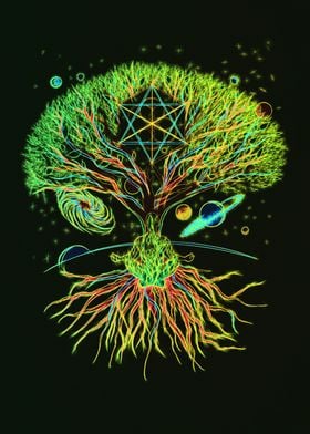 Sacred Magical Tree 