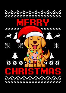 Dog Ugly Christmas Merry