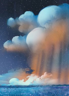 cumulonimbus clouds