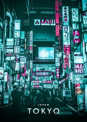 Tokyo Cyberpunk in Japan