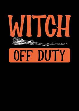 Witch off duty