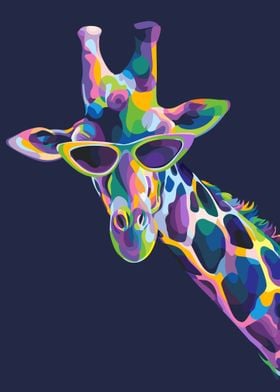 cool giraffe