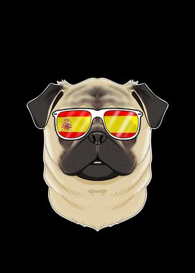 Pug I Spain Sunglasses