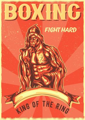 vintage boxing posters