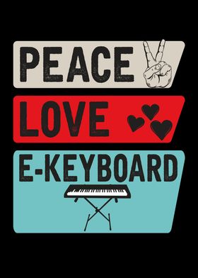 Peace Love EKeyboard