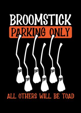 Broomstick parking only he