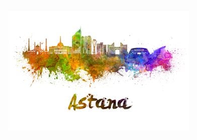 Astana skyline 