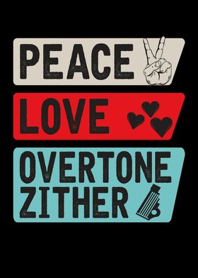 Peace Love Overtone Zither