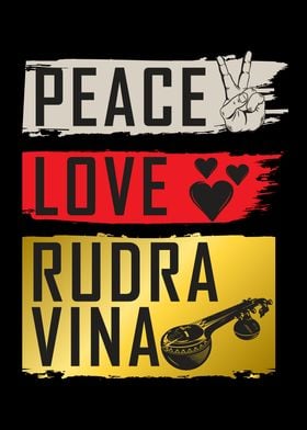 Peace Love Rudra Vina