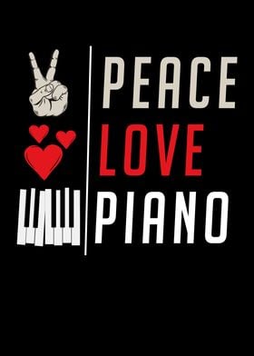 Peace Love Piano