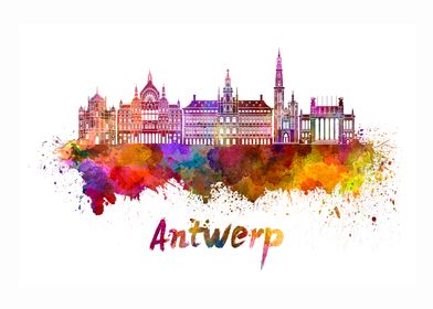 Antwerp skyline