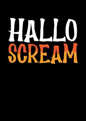 Halloween scream