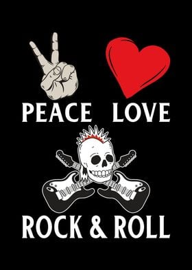 Peace Love Rock  Roll