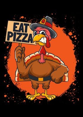 Eat Pizza Thanksgiving 