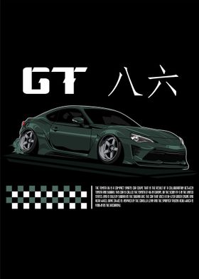 Toyota GT 86 Green 9