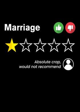 Marriage Rating 1 Star