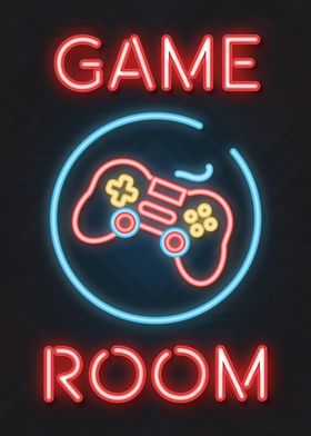 Video Game Room Neon Sign