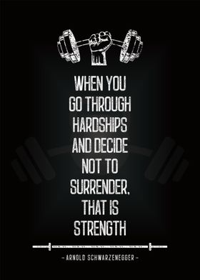 Arnold Gym Quote