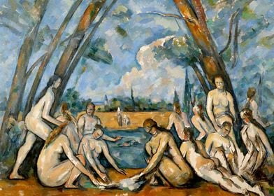 The Large Bathers Cezanne