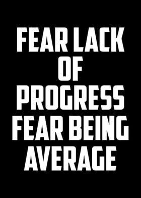 Fear Being Average