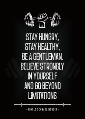 Arnold Gym Quote