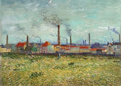 Factories at Clichy 1887