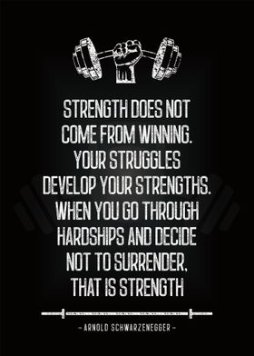 Arnold Gym Quote