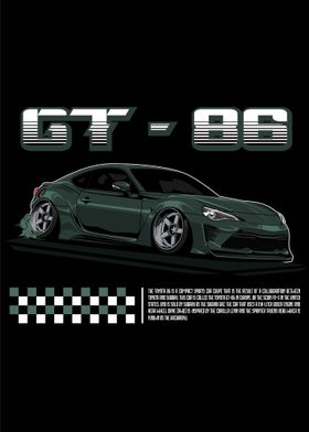 Toyota GT 86 Green 8