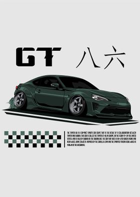 Toyota GT 86 Green 5