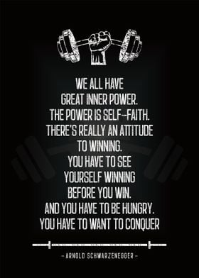 Arnold Gym Quote