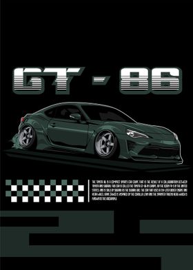 Toyota GT 86 Green 10