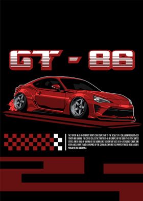 Toyota GT86 Red 3