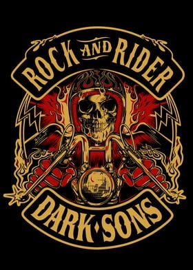 Retro Rock and rider