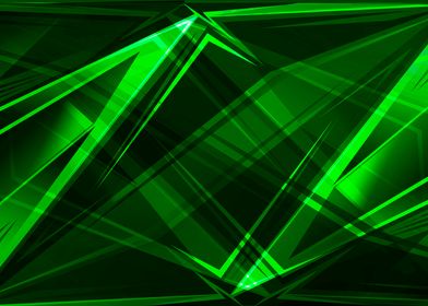 Abstract Green Background 