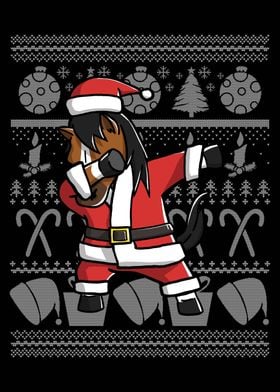 Horse Ugly Christmas 