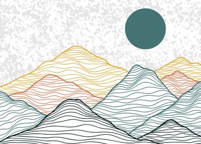 Mountain layout design