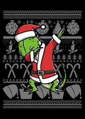 Iguana Ugly Christmas 