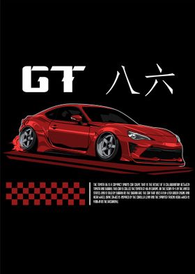 Toyota GT86 Red 9