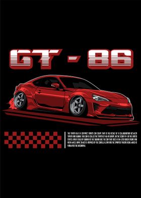 Toyota GT86 Red 6