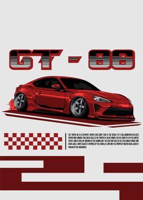 Toyota GT86 Red 7