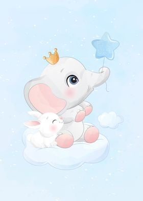 Elephant and Bunny