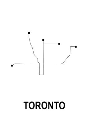 Toronto Subway Map