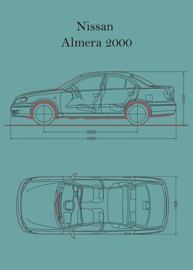 Nissan Almera 2000 
