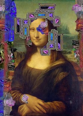 Cyberpunk Mona Lisa