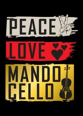 Peace Love Mandocello